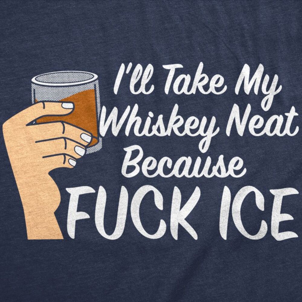 Womens Funny T Shirts ICE No Human Is Illegal Support Tee For Ladies - Picture 2 of 4
